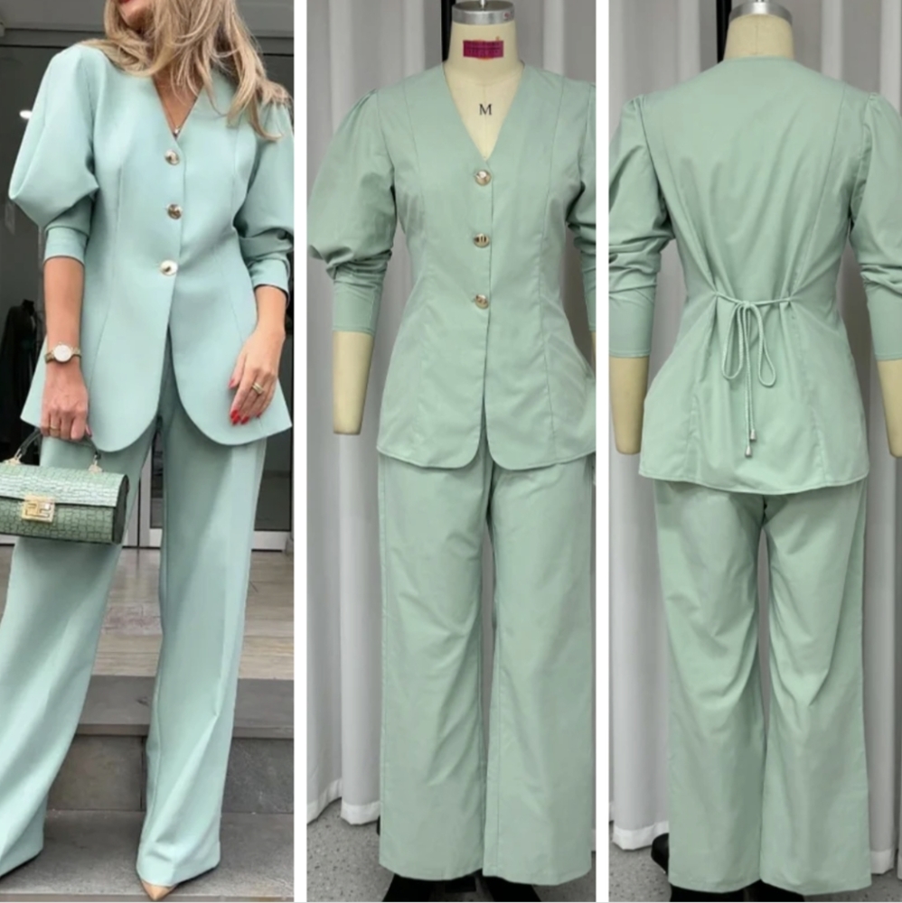 2 piece pant set